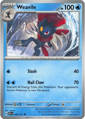 Weavile - 045/217