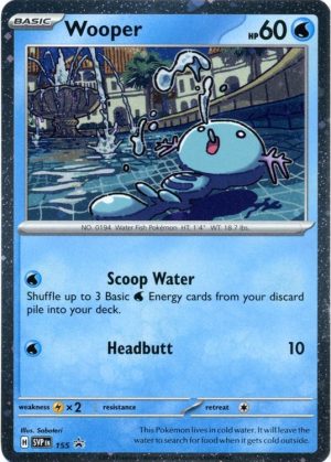 Wooper - SVP155 - Pokemon Scarlet & Violet promo