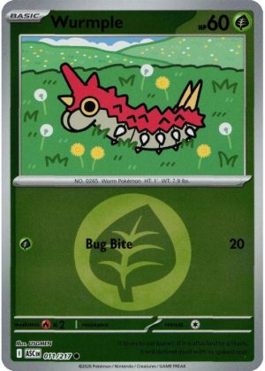 Wurmple - 011/217 - Reverse (Energy Symbol)