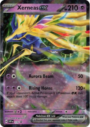Xerneas ex - SVP179 - Pokemon Scarlet & Violet promo