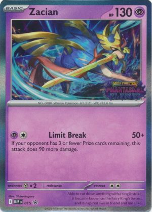 Zacian - MEP015 (Prerelease) - Pokemon Mega Evolution promo