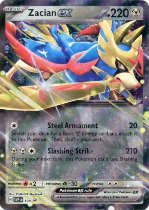 Zacian ex - SVP198 - Pokemon Scarlet & Violet promo