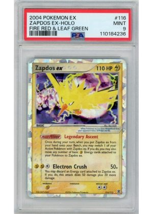 Zapdos ex 116/112 PSA 9