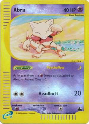 Abra - 46/144 - Reverse