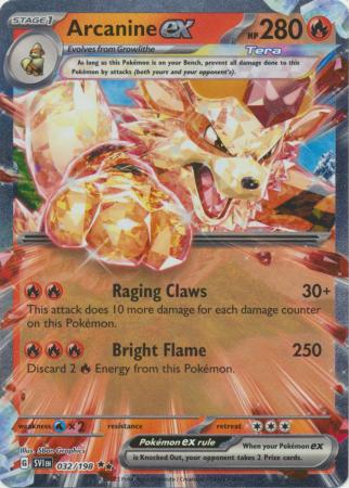 Arcanine ex – 032/198