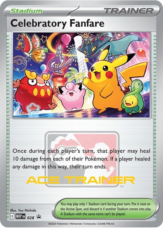 Celebratory Fanfare - MEP028 - Pokemon Mega Evolution promo