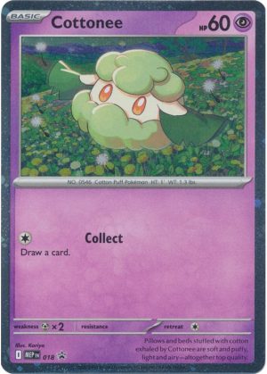 Cottonee - MEP018 - Pokemon Mega Evolution promo