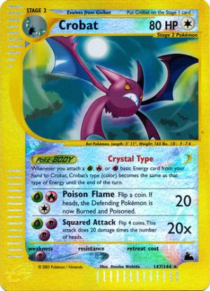Crobat - 147/144 - Reverse