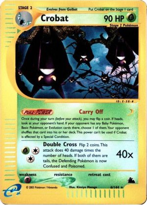 Crobat - 6/144 - Reverse