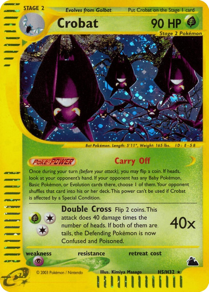 Crobat - H5/H32 (Holo)