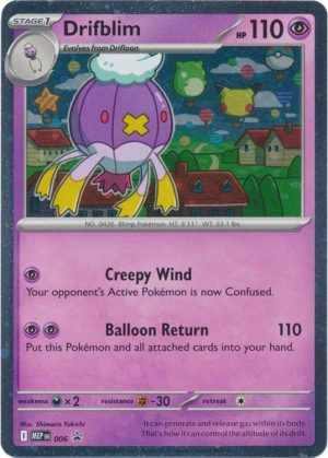 Drifblim - MEP006 - Pokemon Mega Evolution promo
