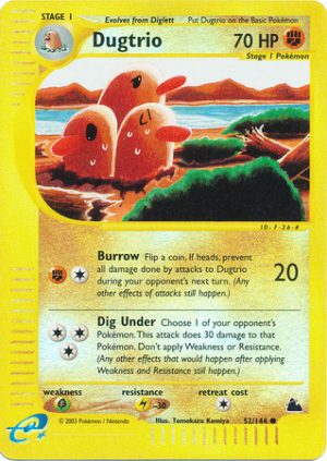 Dugtrio - 52/144 - Reverse