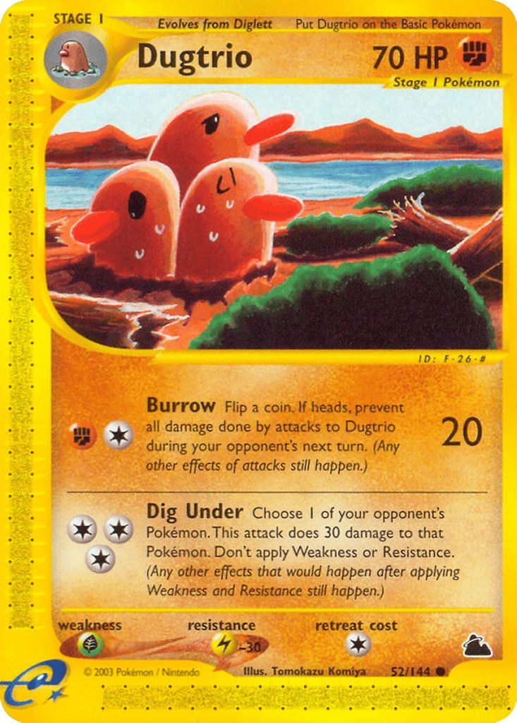 Dugtrio - 52/144