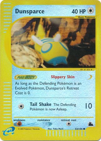 Dunsparce - 53/144 - Reverse