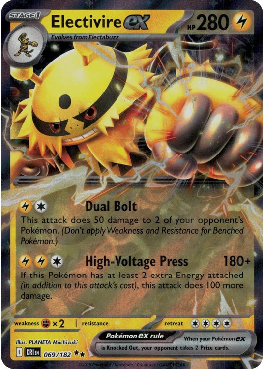 Electivire ex - 069/182