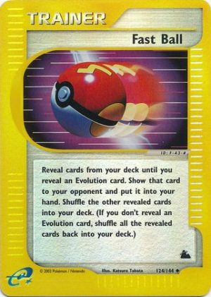Fast Ball - 124/144 - Reverse