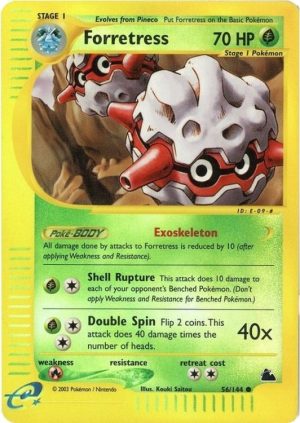 Forretress - 56/144 - Reverse