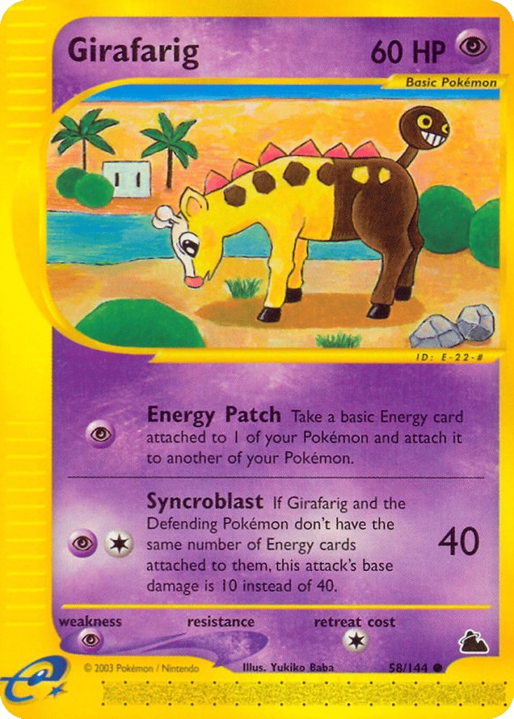Girafarig - 58/144