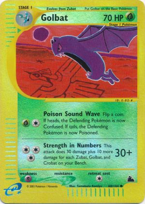 Golbat - 60/144 - Reverse