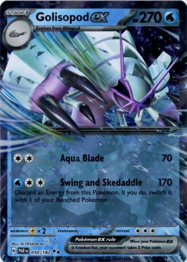 Mewtwo ex 058/182 - Pokemon enkeltkort fra SV04 Paradox Rift