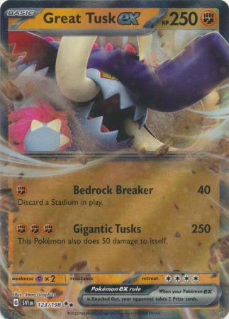 Great Tusk ex – 123/198