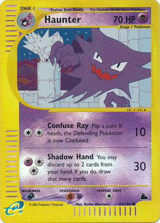 Haunter - 63/144 - Reverse