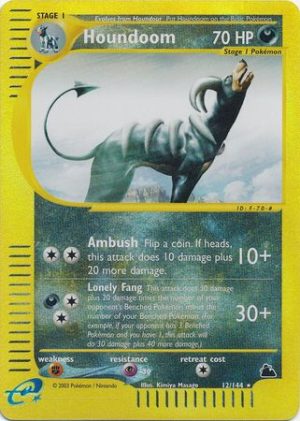 Houndoom - 12/144 - Reverse