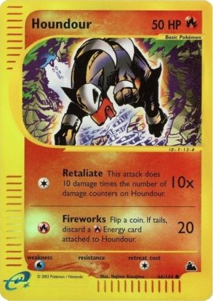 Houndour - 66/144 - Reverse