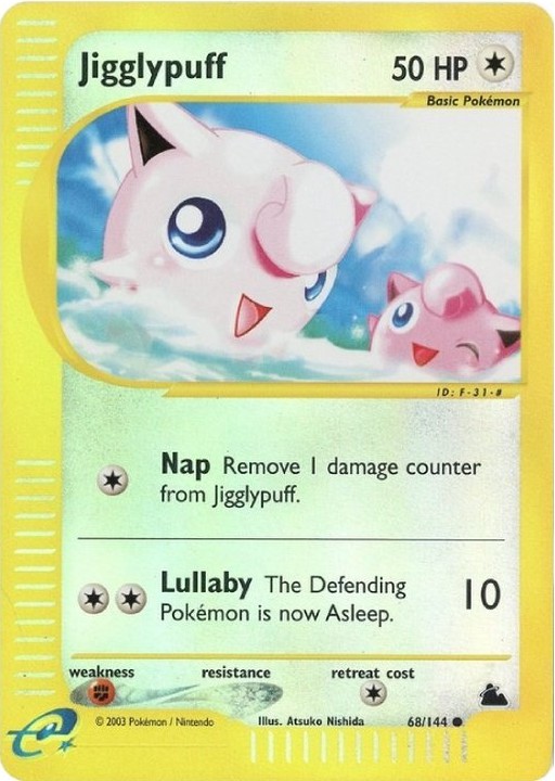 Jigglypuff - 68/144 - Reverse