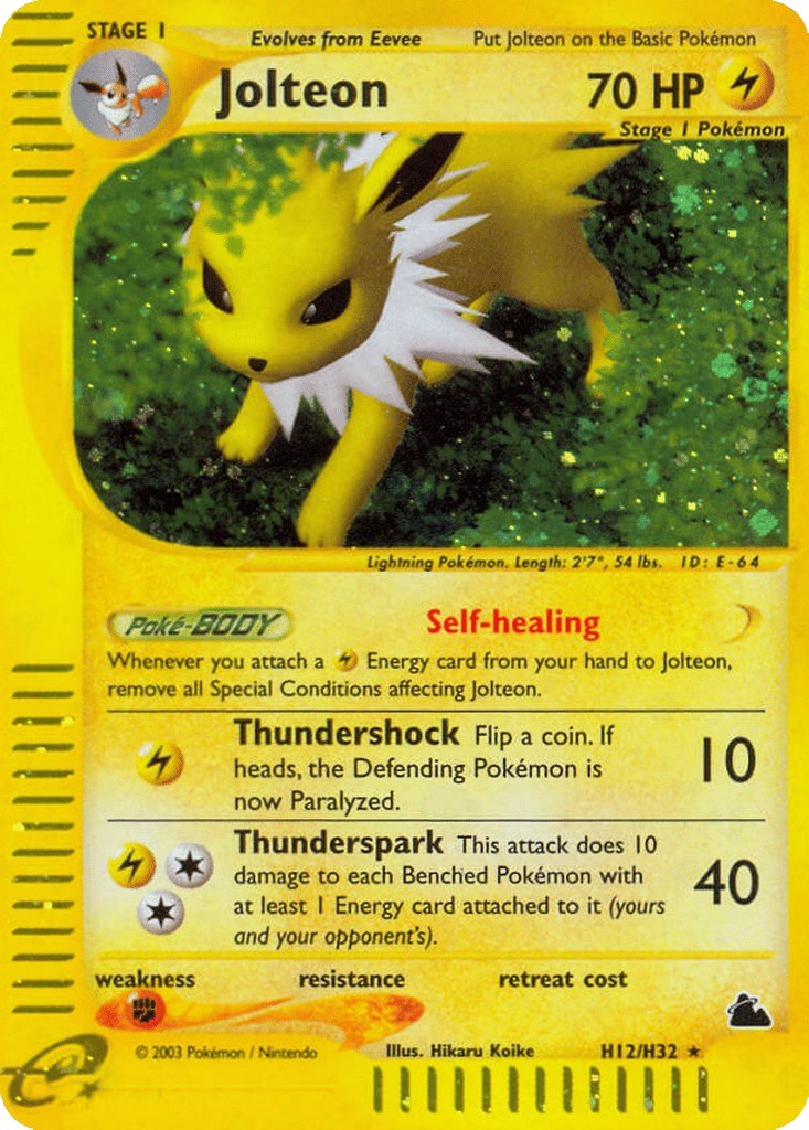 Jolteon - H12/H32 (Holo)