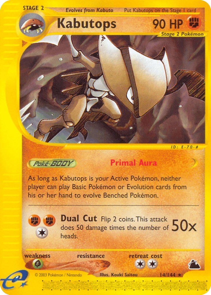 Kabutops - 14/144
