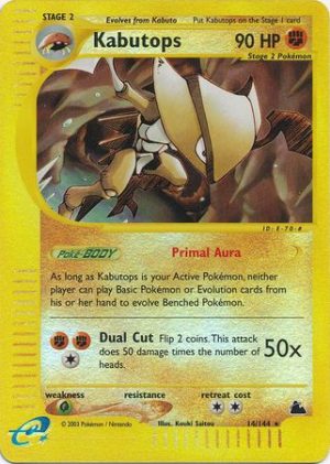 Kabutops - 14/144 - Reverse