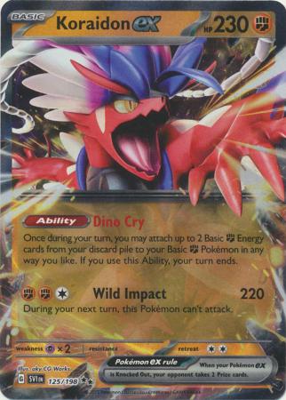 Koraidon ex – 125/198