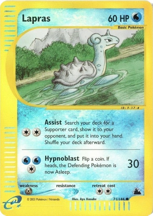 Lapras - 71/144 - Reverse