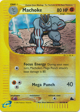 Machoke - 38/144 - Reverse