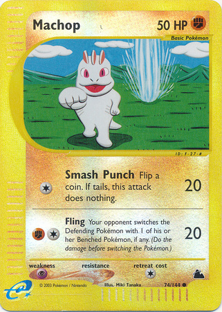 Machop - 74/144 - Reverse