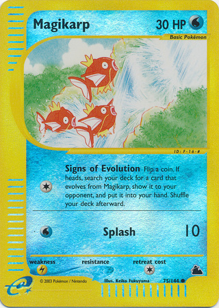 Magikarp - 75/144 - Reverse