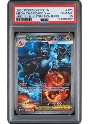 Mega Charizard X ex 125/094 PSA 10