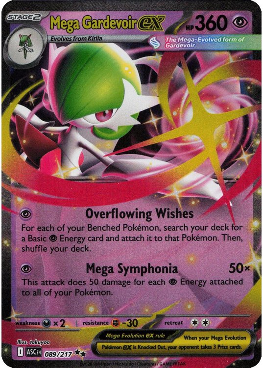 Mega Gardevoir ex – 089/217
