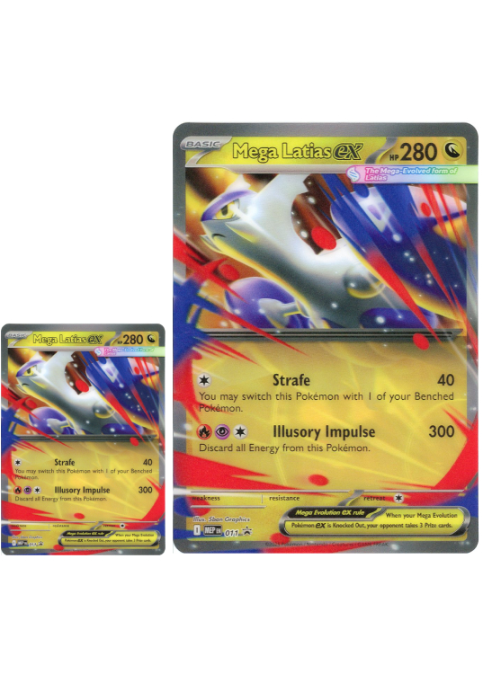 Mega Latias ex – MEP011 (3D effekt) – JUMBOkort