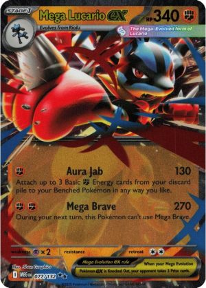 Mega Lucario ex - 077/132