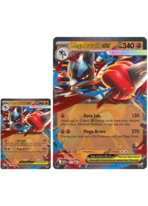 Mega Lucario ex - MEP012 - JUMBOkort