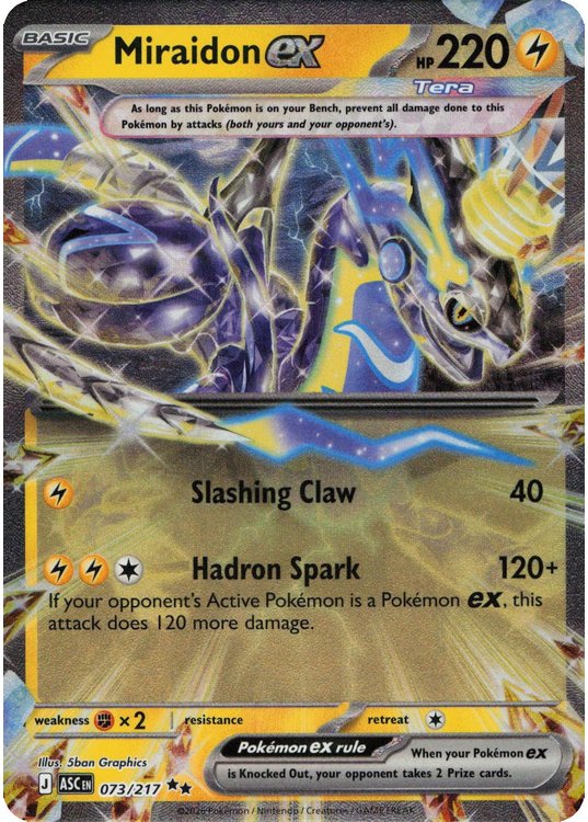 Miraidon ex – 073/217