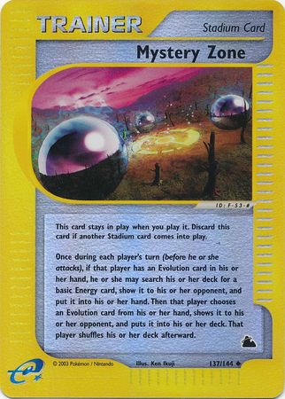 Mystery Zone - 137/144 - Reverse