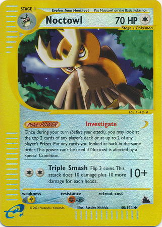 Noctowl - 40/144 - Reverse