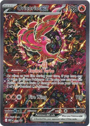 Oricorio ex - MEP024 - Pokemon Mega Evolution promo