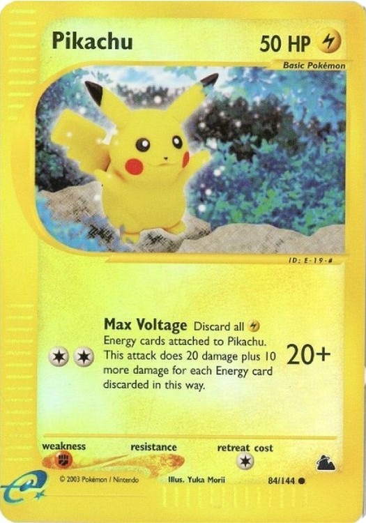 Pikachu - 84/144 - Reverse