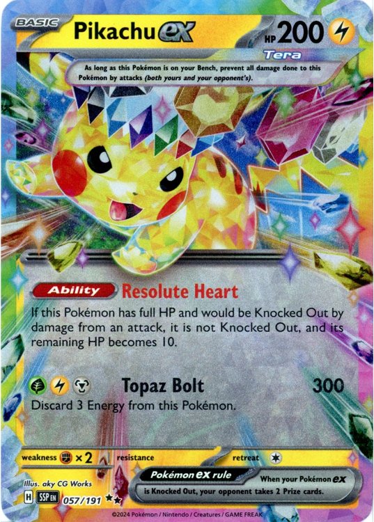 Pikachu ex - 57/191