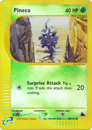 Pineco - 85/144 - Reverse