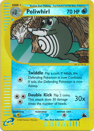 Poliwhirl - 88/144 - Reverse